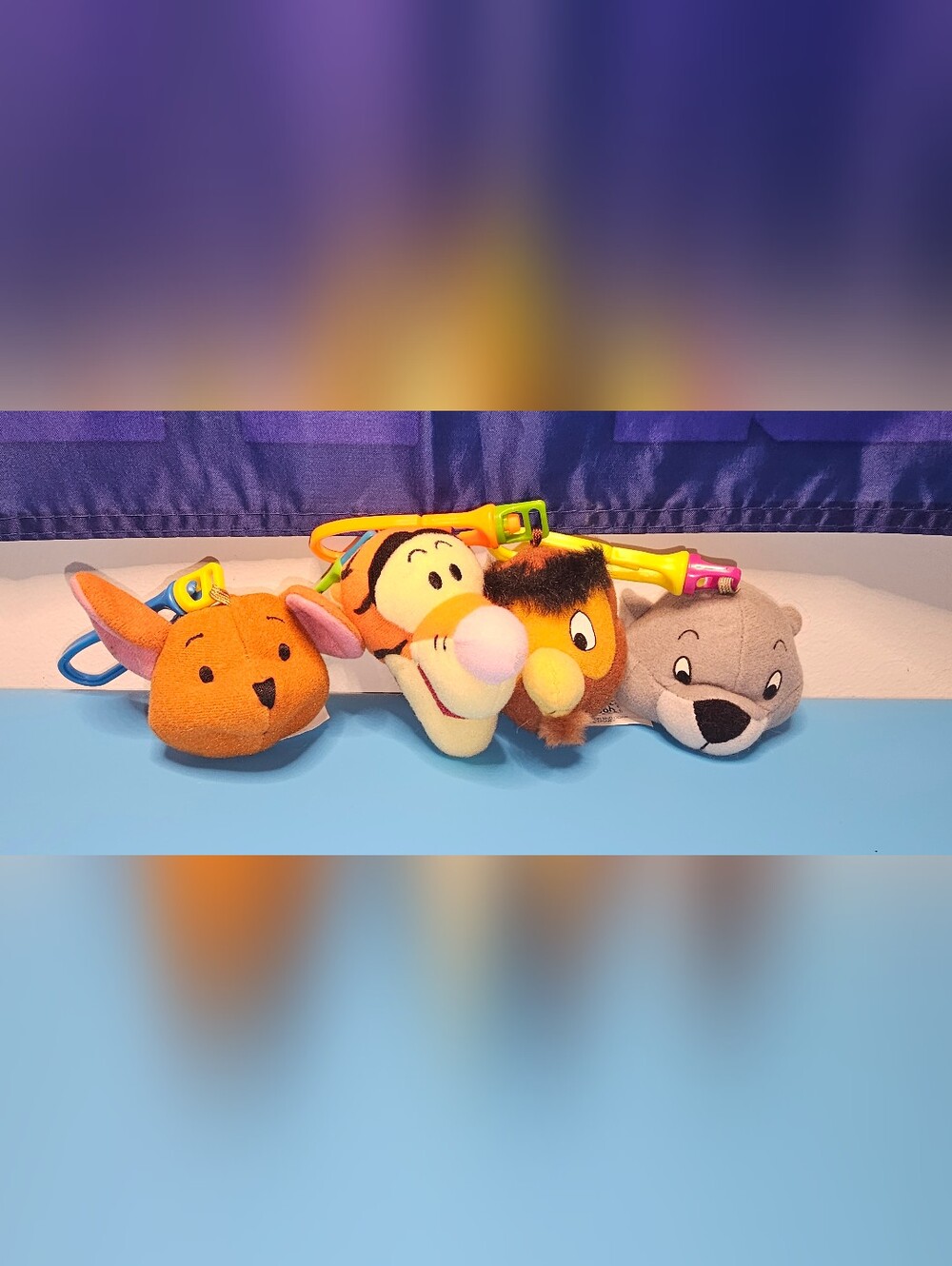 Vintage Winnie The Pooh And Friends Bag Clip Keychains (4 Out Of 8)